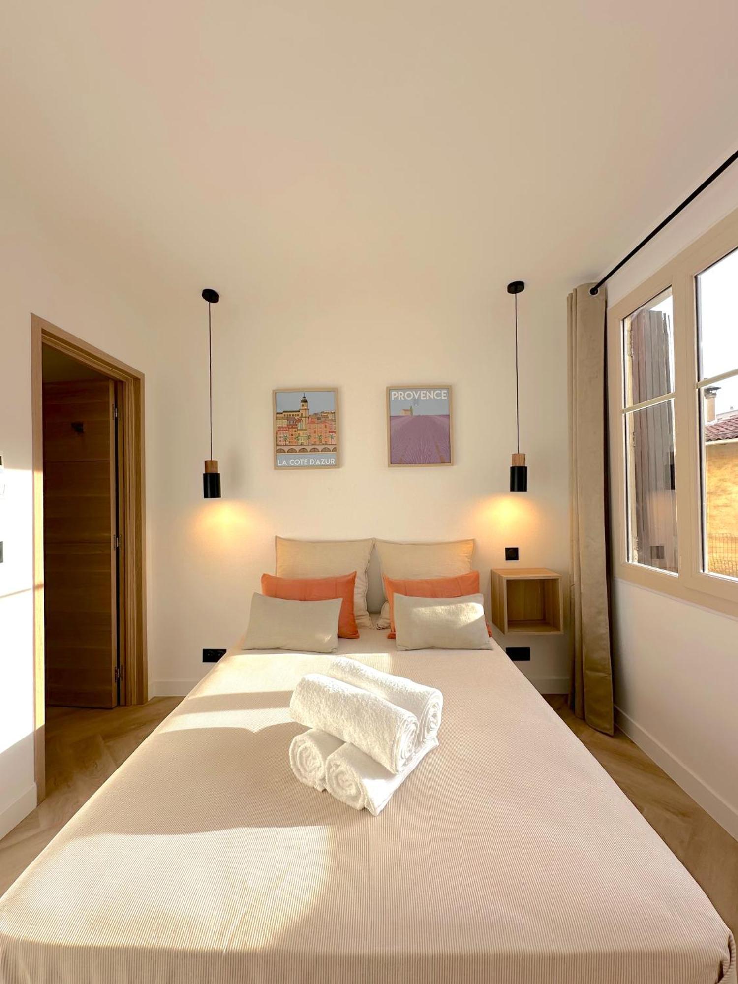 Monaco # Menton - 6 Persons - 2 Bedrooms - Full Renovated - Private Parking - Hypercenter - Clim - Beach And Sun Luaran gambar