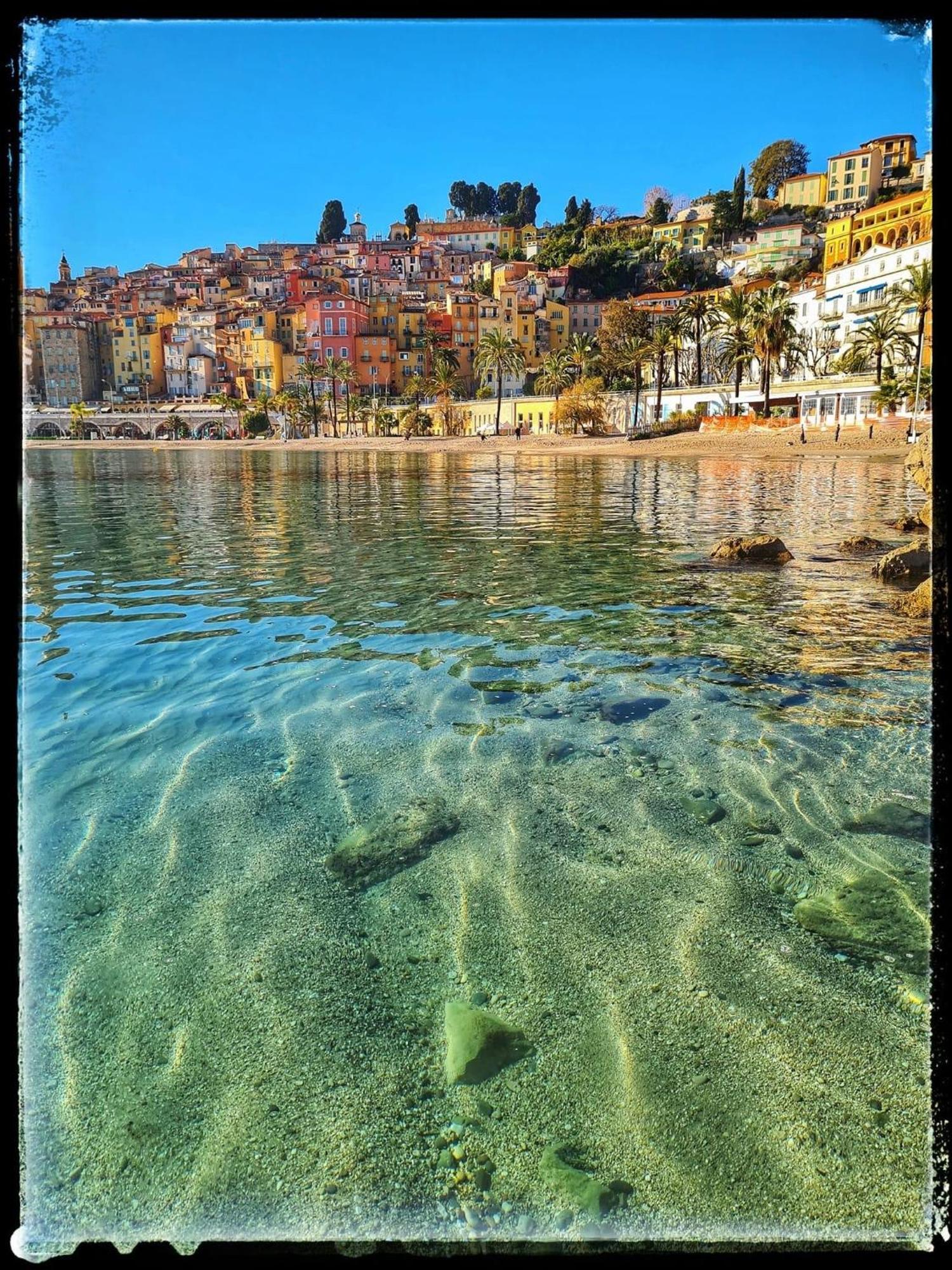 Monaco # Menton - 6 Persons - 2 Bedrooms - Full Renovated - Private Parking - Hypercenter - Clim - Beach And Sun Luaran gambar